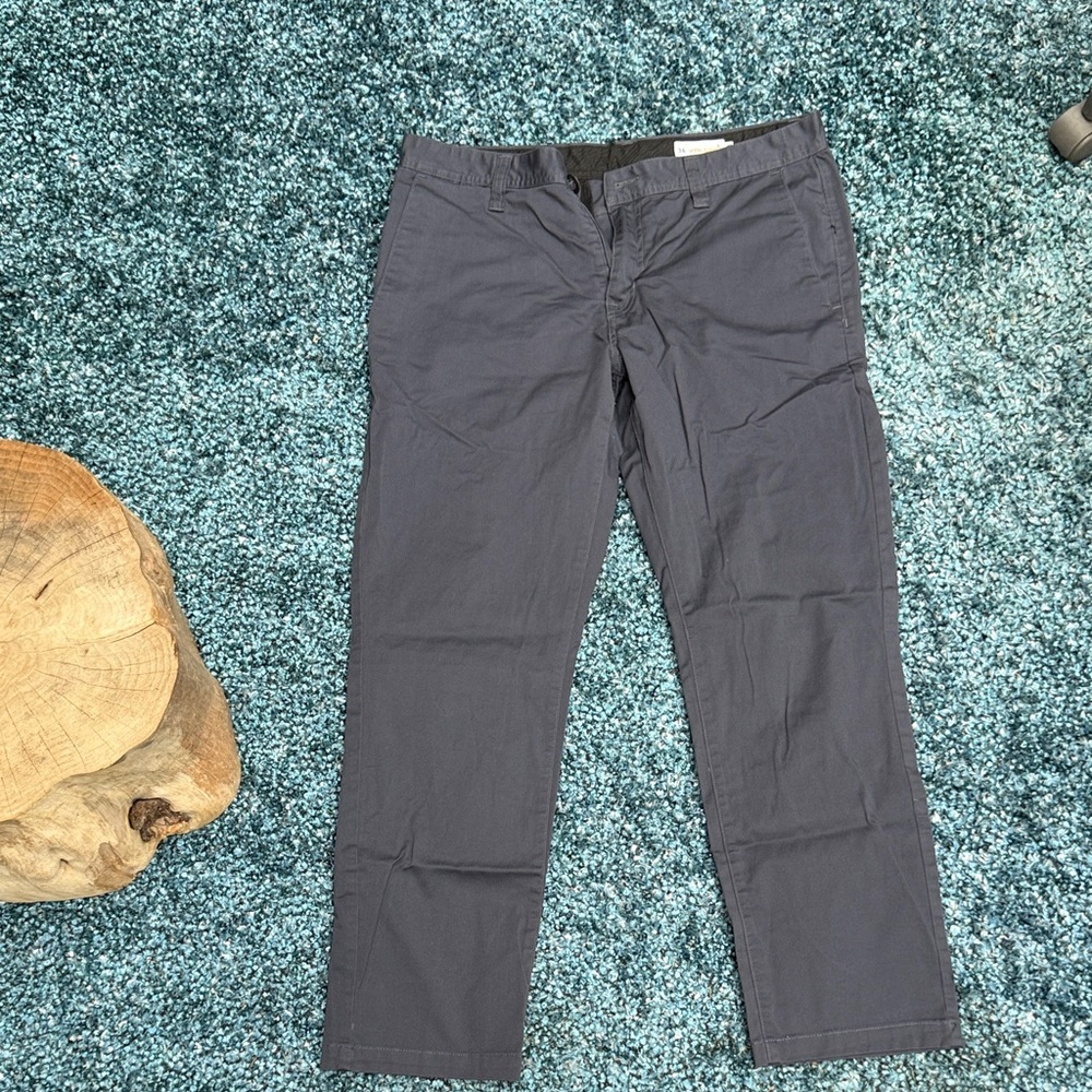 Volcom Men's Dark Blue Chinos